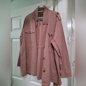 Maurices Women's Mauve Utility Jacket